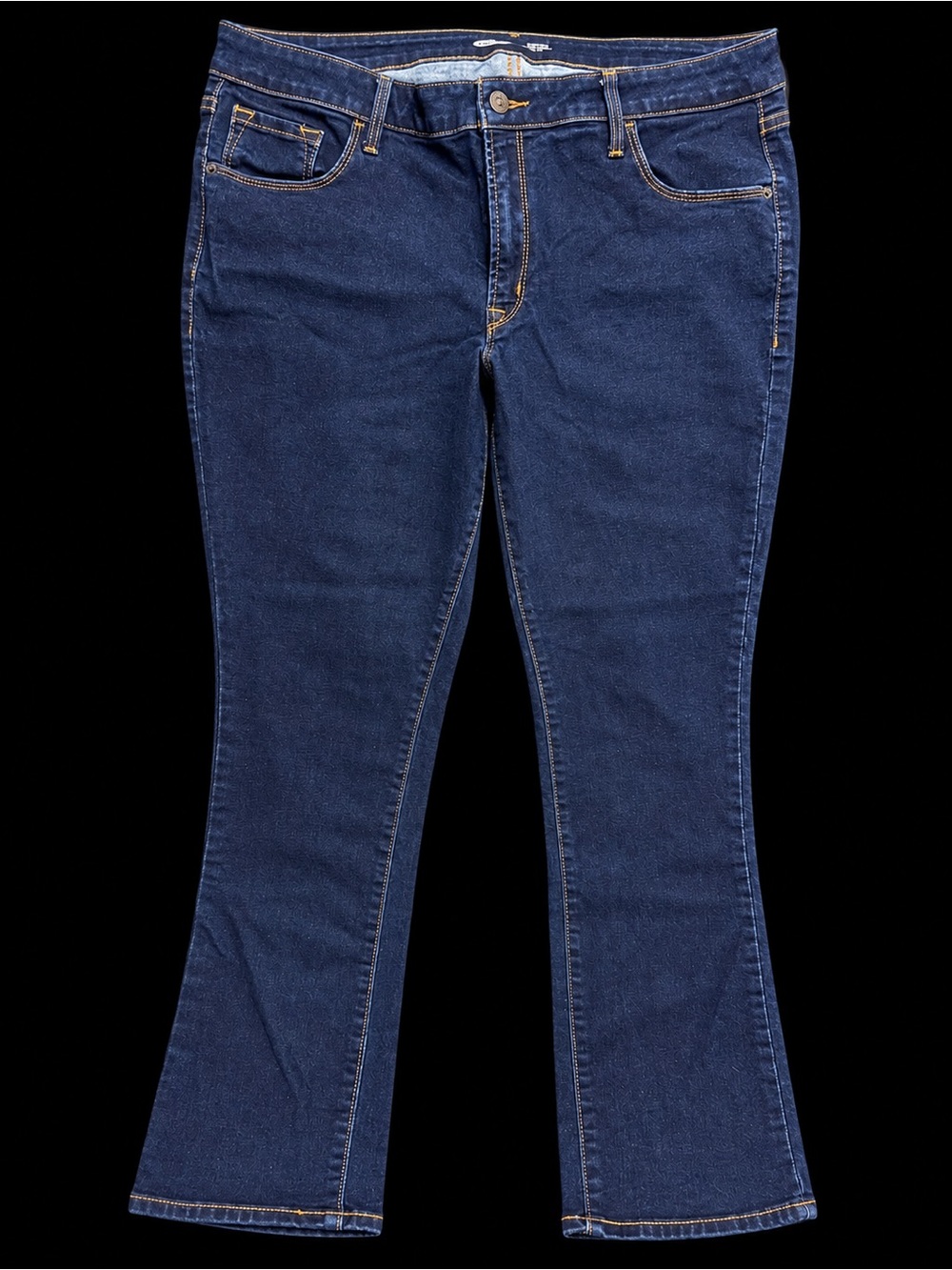 Old Navy Women's Dark Blue Flare Jeans